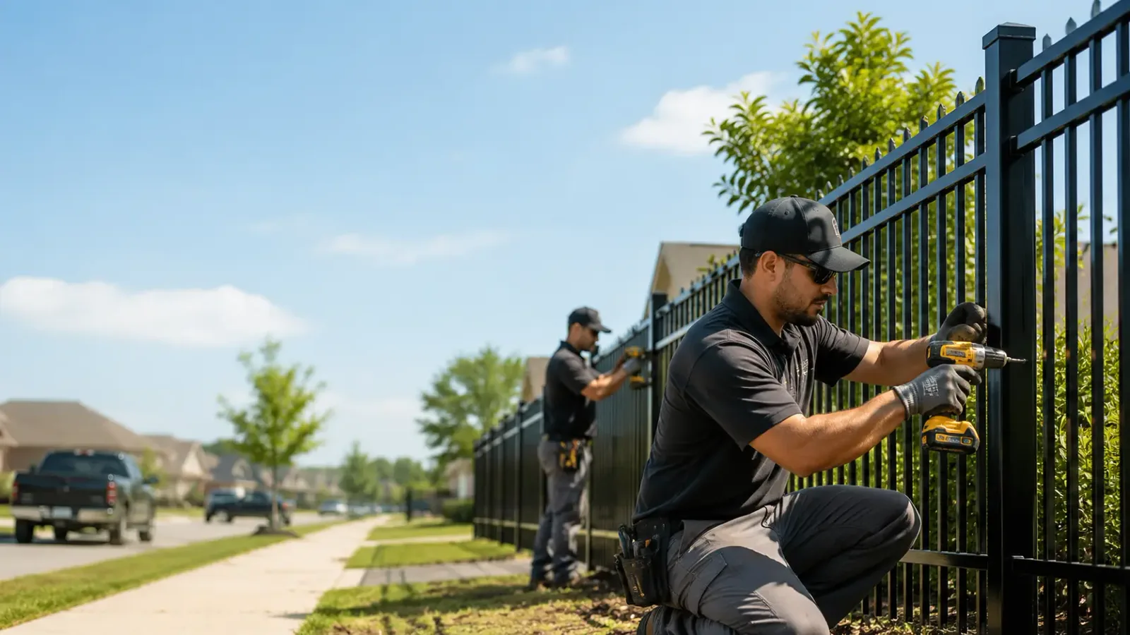 Metal Fence Installation in Dozier, AL
